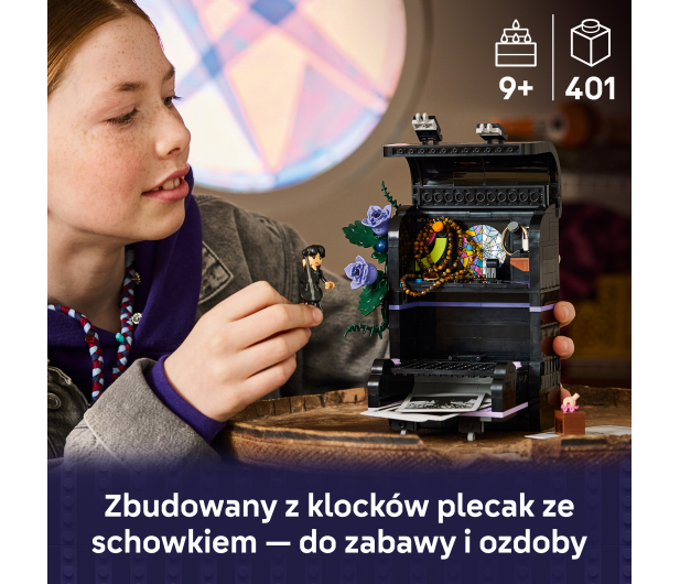 LEGO 76787 WEDNESDAY Plecak Wednesday - 1596585 - zdjęcie 9